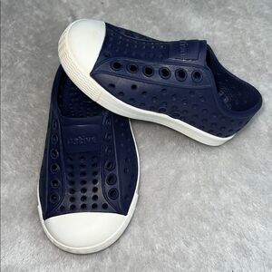 Native Kids Navy Blue Slip-On Shoes